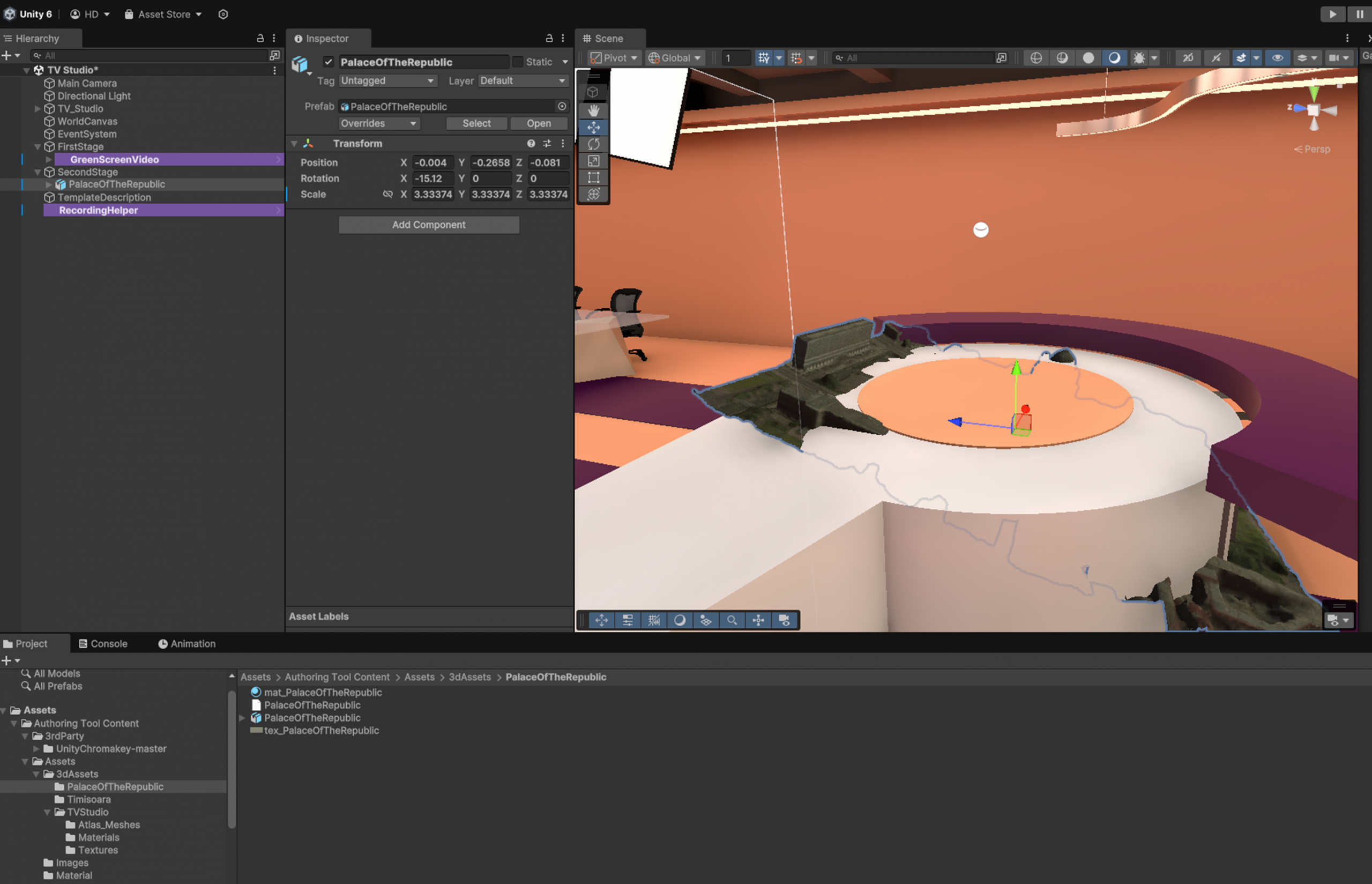 XReco_Incorrect Positioned 3d Asset